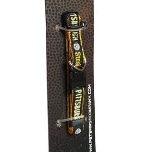NWT Pittsburgh Steelers NFL Pet Collar size Small Dog Cat 8-12"